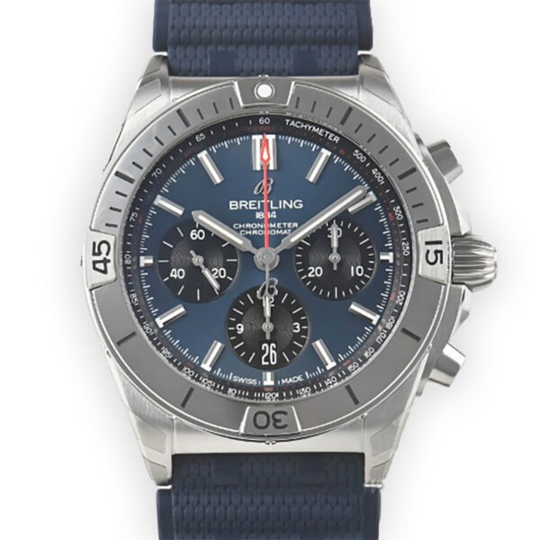 Breitling Chronomat B01 42 NFL Buffalo Bills Edition AB01342B1C3S1