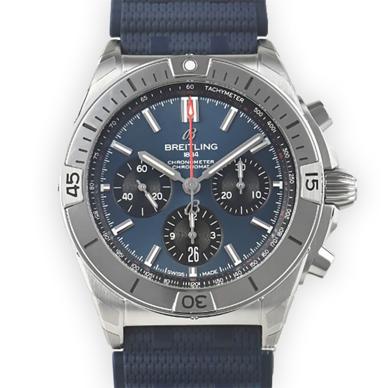 Breitling Chronomat B01 42 NFL Buffalo Bills Edition AB01342B1C3S1