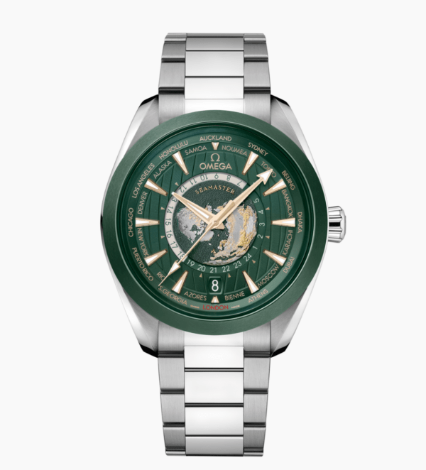OMEGA SEAMASTER AQUA TERRA 150M CO‐AXIAL MASTER CHRONOMETER GMT WORLDTIMER 43 MM