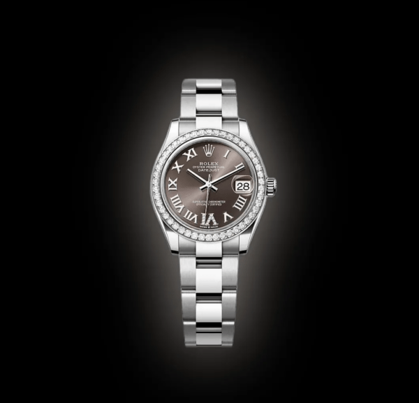 RLX Datejust m278384RBR-0031/0032 Dark Grey 31mm Dial Oyster Watch