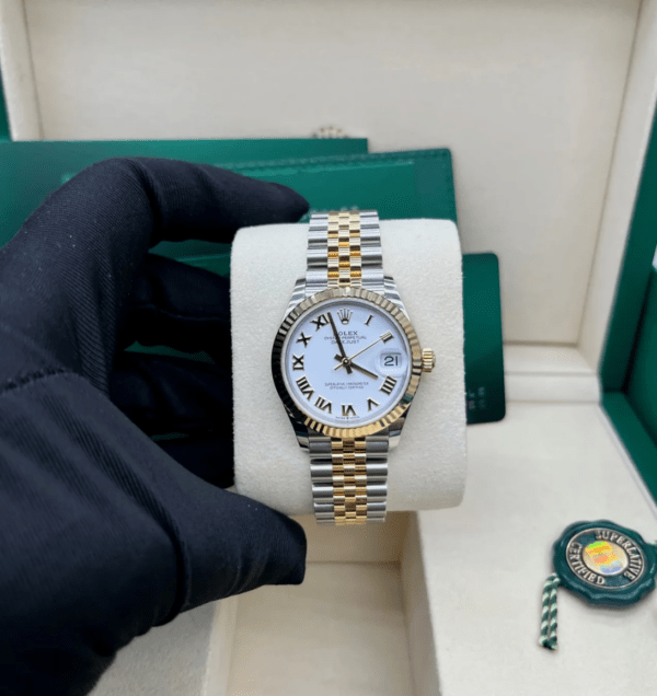 Rolex Datejust 31mm Two-Tone Yellow Gold Fluted
