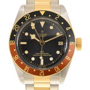 TUDOR Black Bay GMT S&G Steel and 18ct Yellow Gold 41mm Bracelet Watch M79833MN-0001