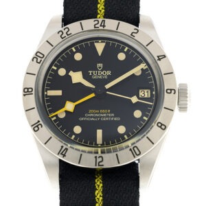TUDOR Black Bay Pro 39mm Steel Automatic Fabric Strap Watch M79470-0002
