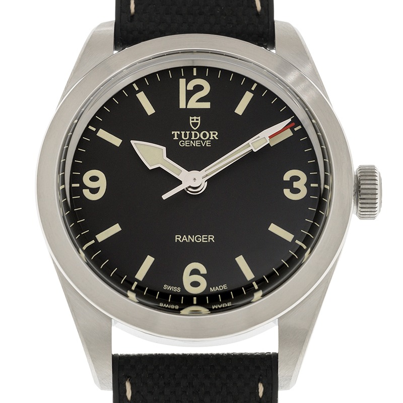 TUDOR Ranger 39mm Steel Automatic Men's Strap Watch M79950-0002