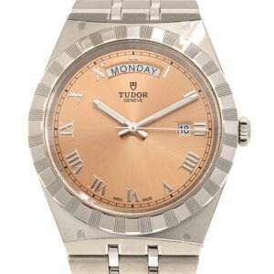 TUDOR Royal Day/Date 41mm Salmon Dial Men's Automatic Bracelet Watch M28600-0009