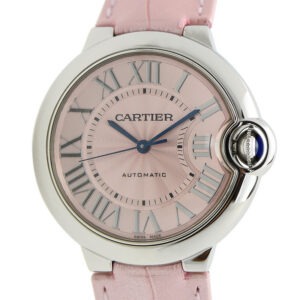 CARTIER Ballon Bleu Bleu Pink Dial 36mm WSBB0007 - United Luxury