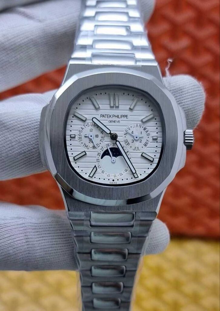 Patek Philippe Nautilus White Dial Replica