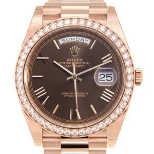 RLX Day-Date 40mm Chocolate Roman Dial 228345rbr-0009
