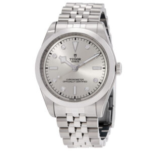 TUDOR Black Bay 39mm Champagne Diamond Set Dial Men's Bracelet Watch M79660-0006