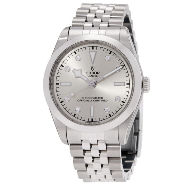 TUDOR Black Bay 39mm Champagne Diamond Set Dial Men's Bracelet Watch M79660-0006