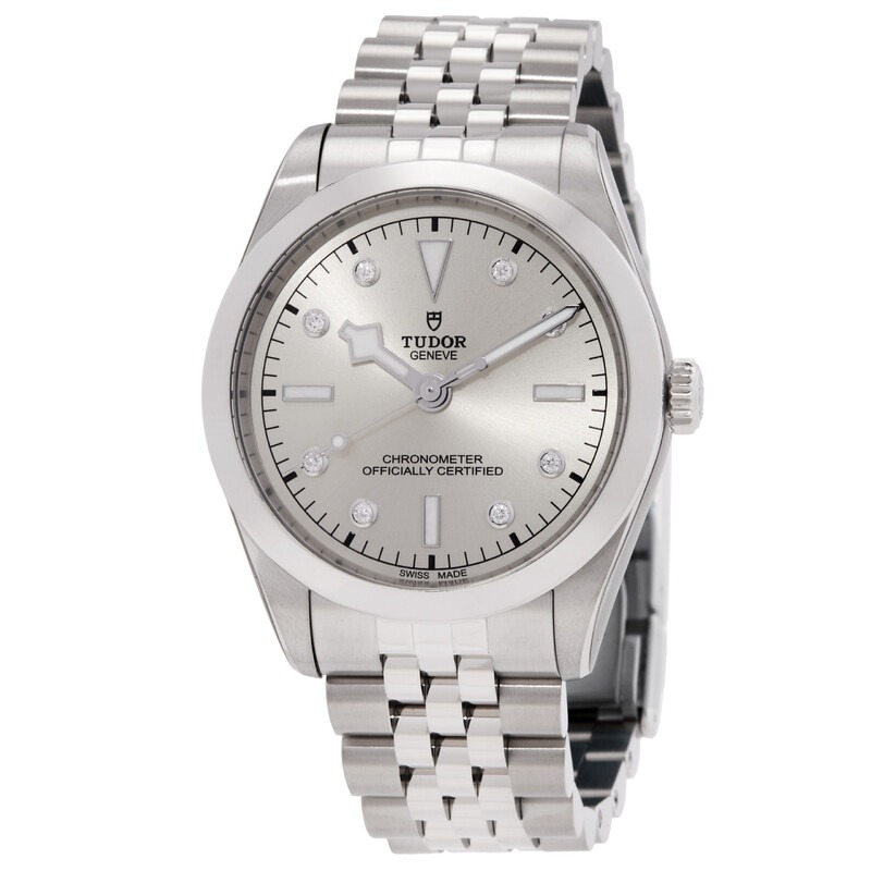 TUDOR Black Bay 39mm Champagne Diamond Set Dial Men's Bracelet Watch M79660-0006