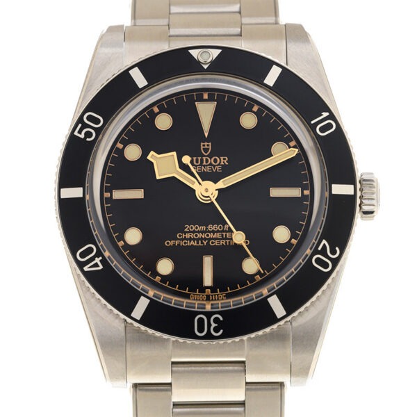 TUDOR Black Bay 54 37mm Black Dial & Bezel Automatic Bracelet Watch M79000N-0001