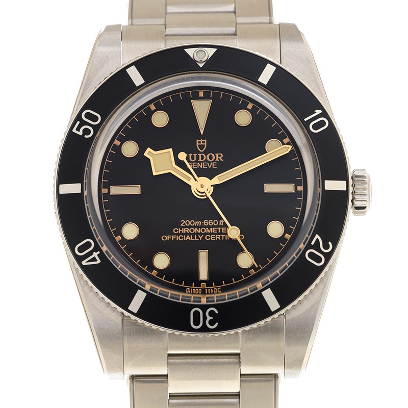 TUDOR Black Bay 54 37mm Black Dial & Bezel Automatic Bracelet Watch M79000N-0001