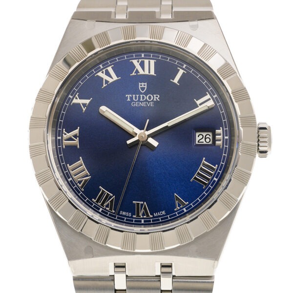 TUDOR Royal 38mm Blue Roman Dial Automatic Bracelet Watch M28500-0005