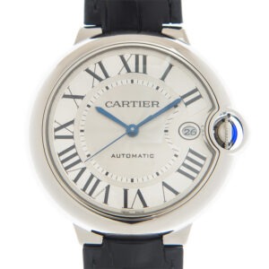 CARTIER BALLON BLEU Black Alligator Strap 40mm WSBB0039 - United Luxury