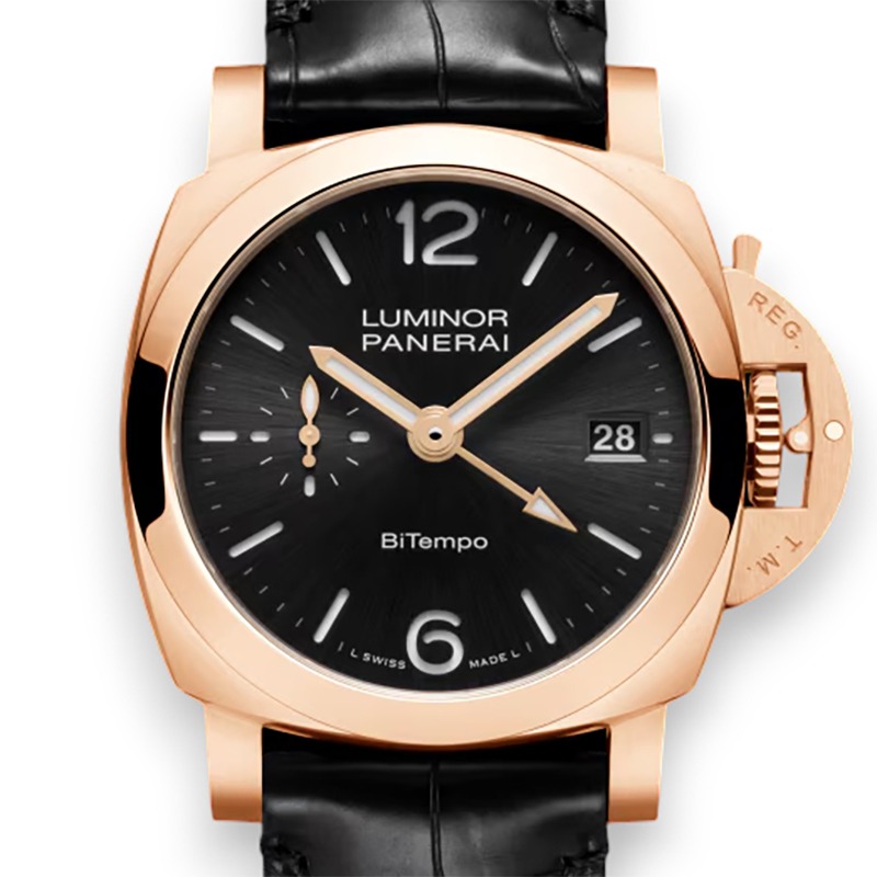 Panerai Luminor Quaranta BiTempo Goldtech™ 40mm PAM01641