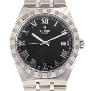 TUDOR Royal 38mm Black Roman Dial Automatic Bracelet Watch M28500-0003