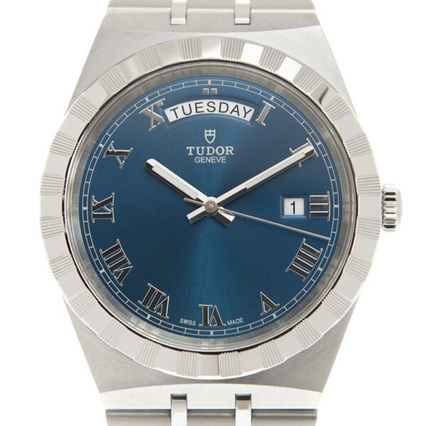TUDOR Royal Date/Day 41mm Blue Roman Dial Men's Automatic Watch M28600-0005