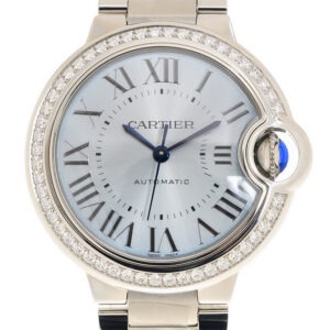 CARTIER Ballon Bleu BLEU Blue Diamond 33 mm W4BB0028 - United Luxury