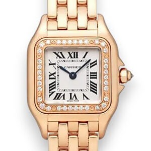 CARTIER PANTHERE Small Model Rose Gold Diamond WJPN0049 - United Luxury