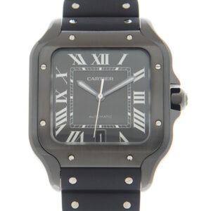 Cartier Santos Large Model Black WSSA0039 - United Luxury