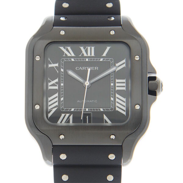 Cartier Santos Large Model Black WSSA0039 - United Luxury
