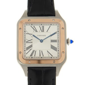 CARTIER SANTOS-DUMONT XL Model Rose Gold Mix W2SA0017 - United Luxury