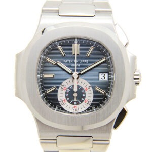 Patek Nautilus Blue Silver Replica