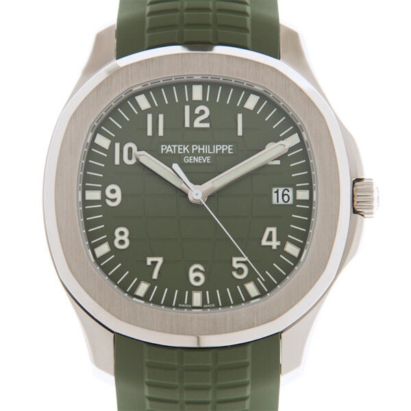 Patek Philippe Aquanaut Khaki Green Dial Watch 5168G-010