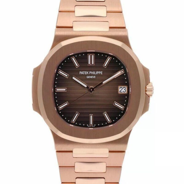 Patek Philippe Nautilus Rose Gold 5711-1R-001 with Light/Dark Brown Gradated dial