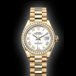 RLX Datejust m278288RBR-0009 White 31mm Dial President Bracelet Watch