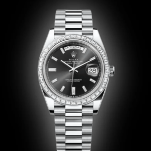 RLX Day-Date 40mm 228396TBR-0012 Black Diamond Dial