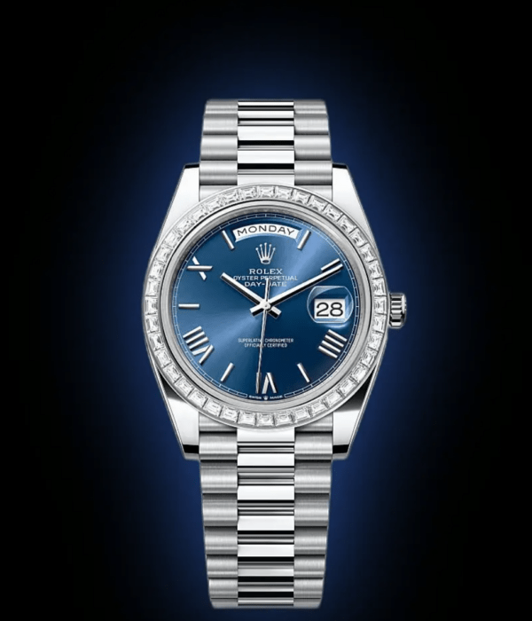 RLX Day-Date 40mm 228396TBR-0026 Blue Roman Dial