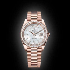 RLX Day-Date Mother of Pearl Diamonds Dial 228345rbr-0026