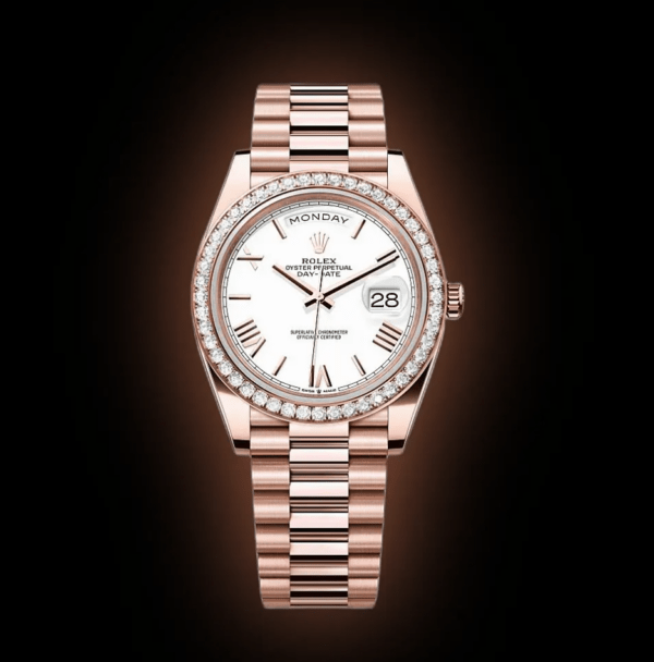 RLX Day-Date White Roman Dial 228345rbr-0012