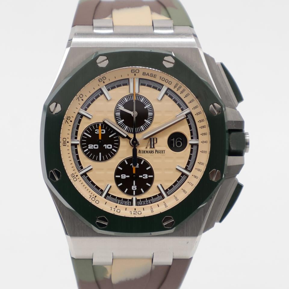 A&P OFFSHORE Beige Camouflage Dial CHRONOGRAPH 44mm