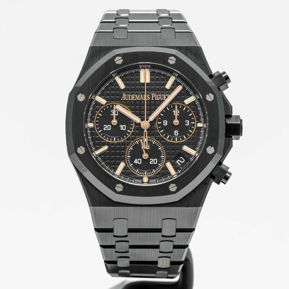 A&P ROYAL OAK Black Ceramic CHRONOGRAPH 41mm