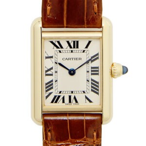 Tank Louis Cartier Watch Small Model Yellow Gold W1529856 - United Luxury