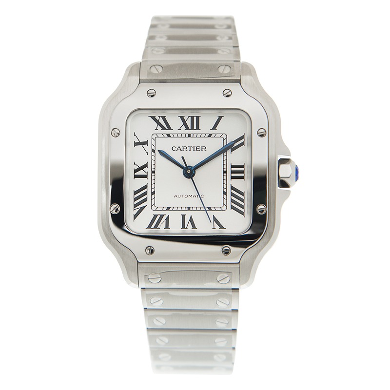 CARTIER SANTOS Medium Model Classic Silver WSSA0029 - United Luxury