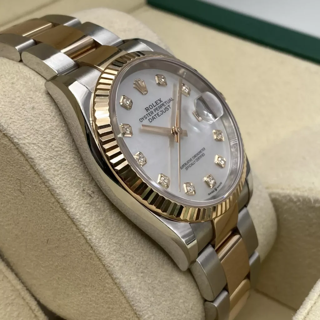 RLX Datejust 36mm 126231 Mother-of-Pearl Dial Jubilee Bracelet