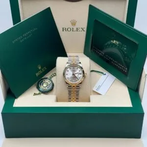 RLX Datejust m278273-0019/0020 31mm Silver Dial Stainless Steel and Yellow Gold Oyster Watch
