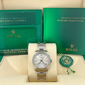 RLX Oyster Perpetual 31mm 277200-0001 Silver Dial Oyster Bracelet Watch
