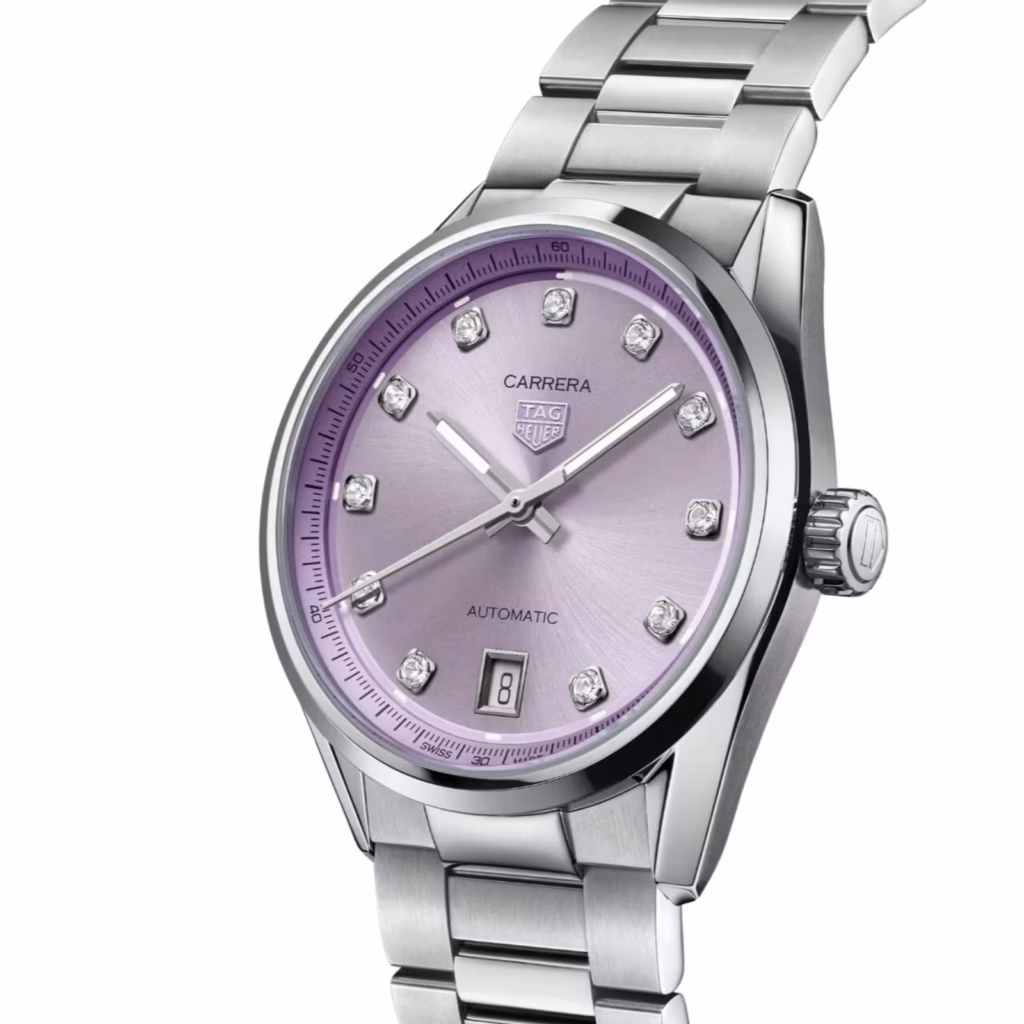 TAG Heuer Carrera Date 36mm Ladies Watch Diamond Dot WBN2319.BA0001