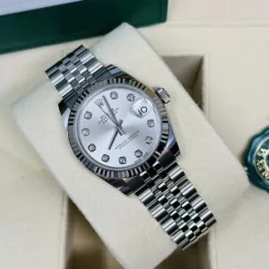RLX Datejust m278274-0029/0030 Silver 31mm Dial Oyster Watch