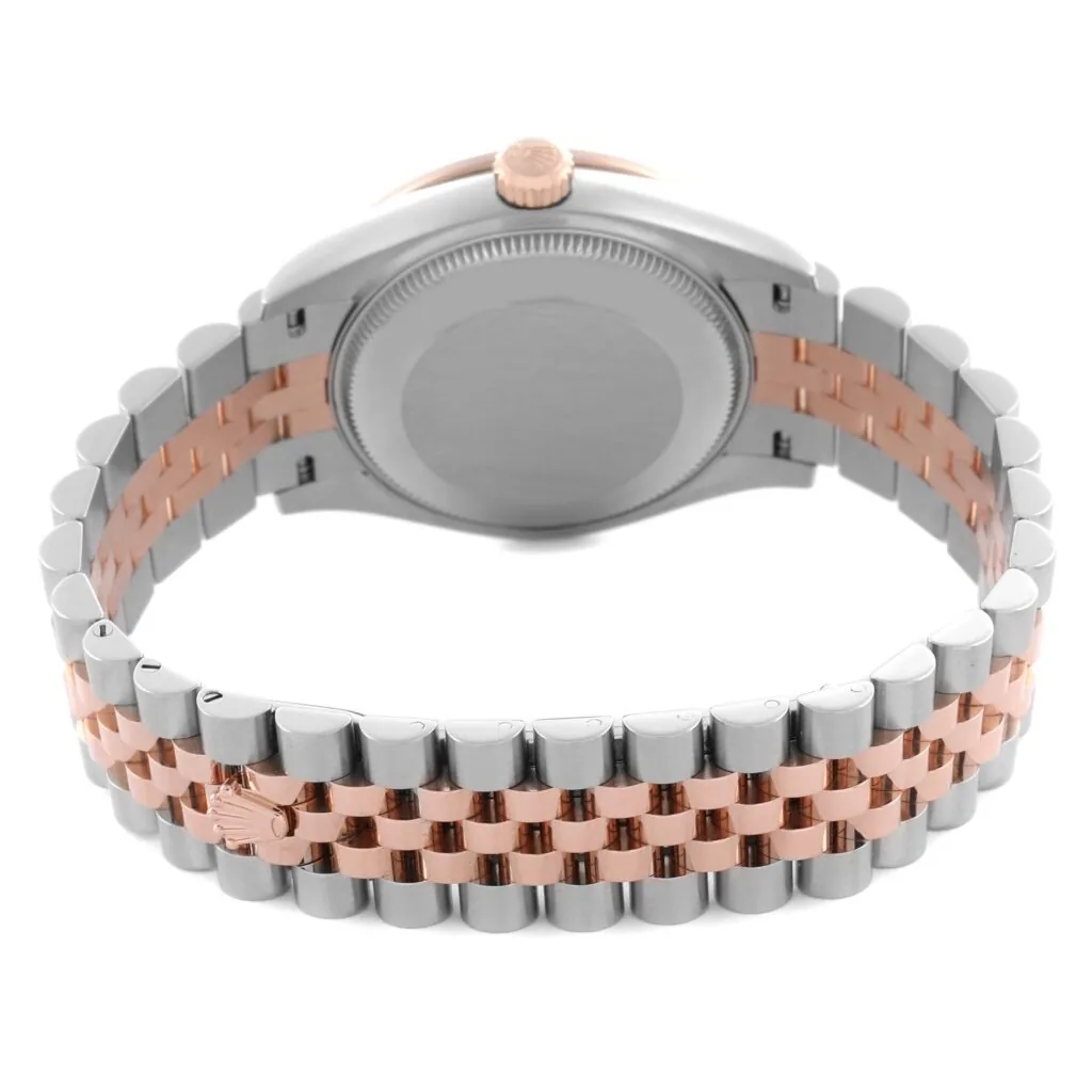 RLX Datejust m278381-0001/0002 Rose Roman Dial Diamond-Set Bezel 31mm