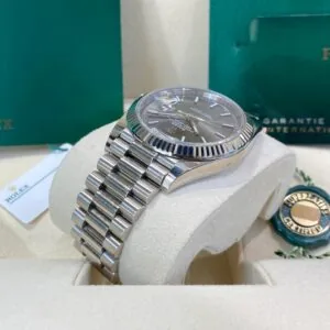 RLX Day-Date 40mm Slate Diamonds Dial 228236-0013