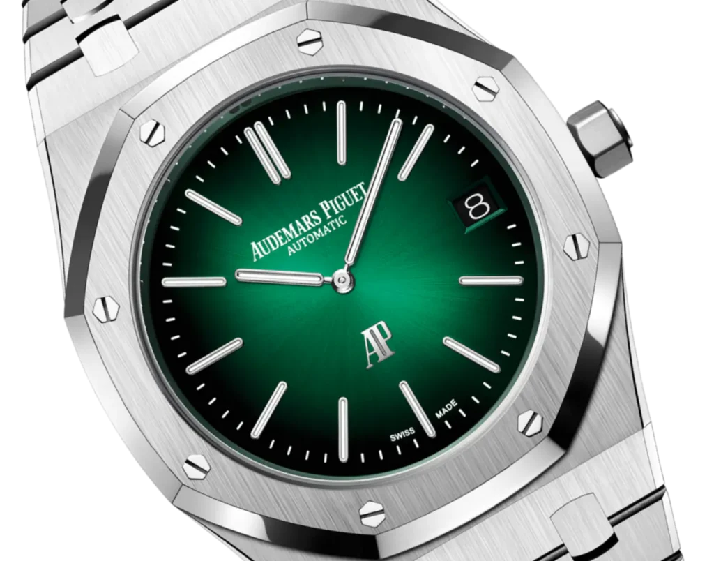 A&P ROYAL OAK “JUMBO” Smoked Green Dial 39mm