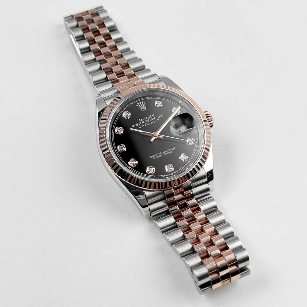 RLX Datejust 36mm 126231 Black Dial 36mm Oyster Bracelet