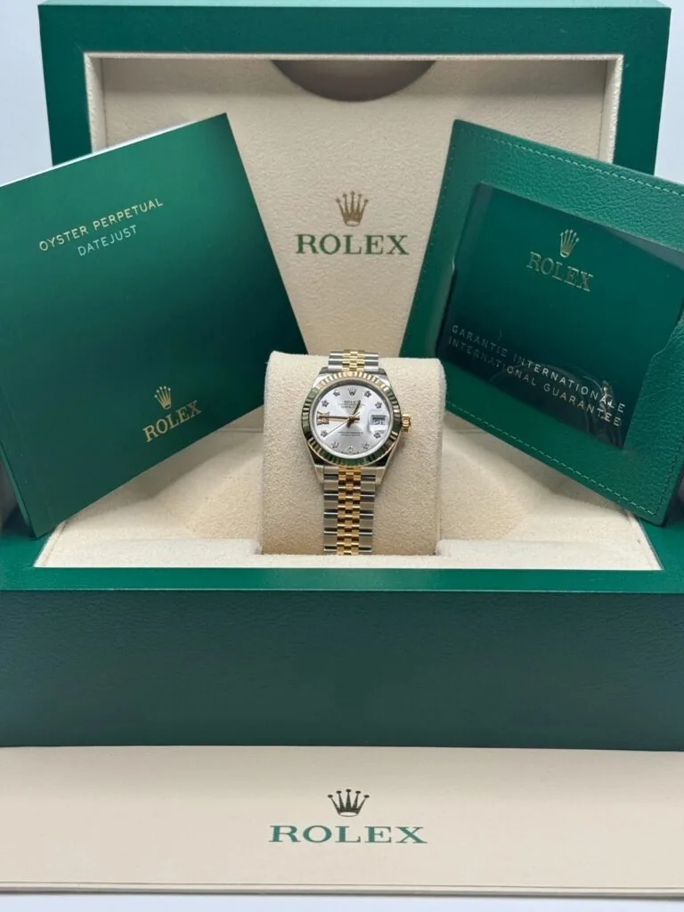 RLX Lady-Datejust 31mm 279173 Silver Diamond Dial Oyster Bracelet