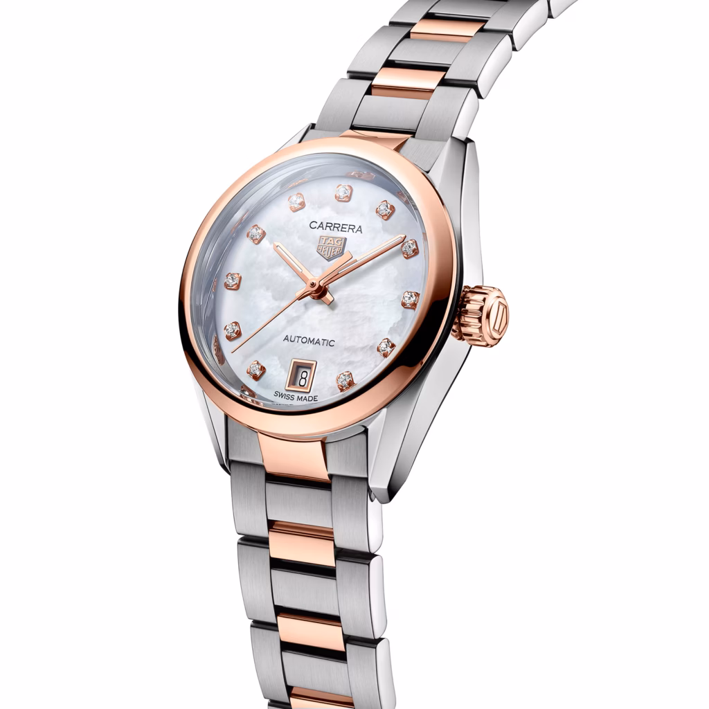 TAG Heuer Carrera 29mm Bicolour Ladies Watch WBN2450.BD0569
